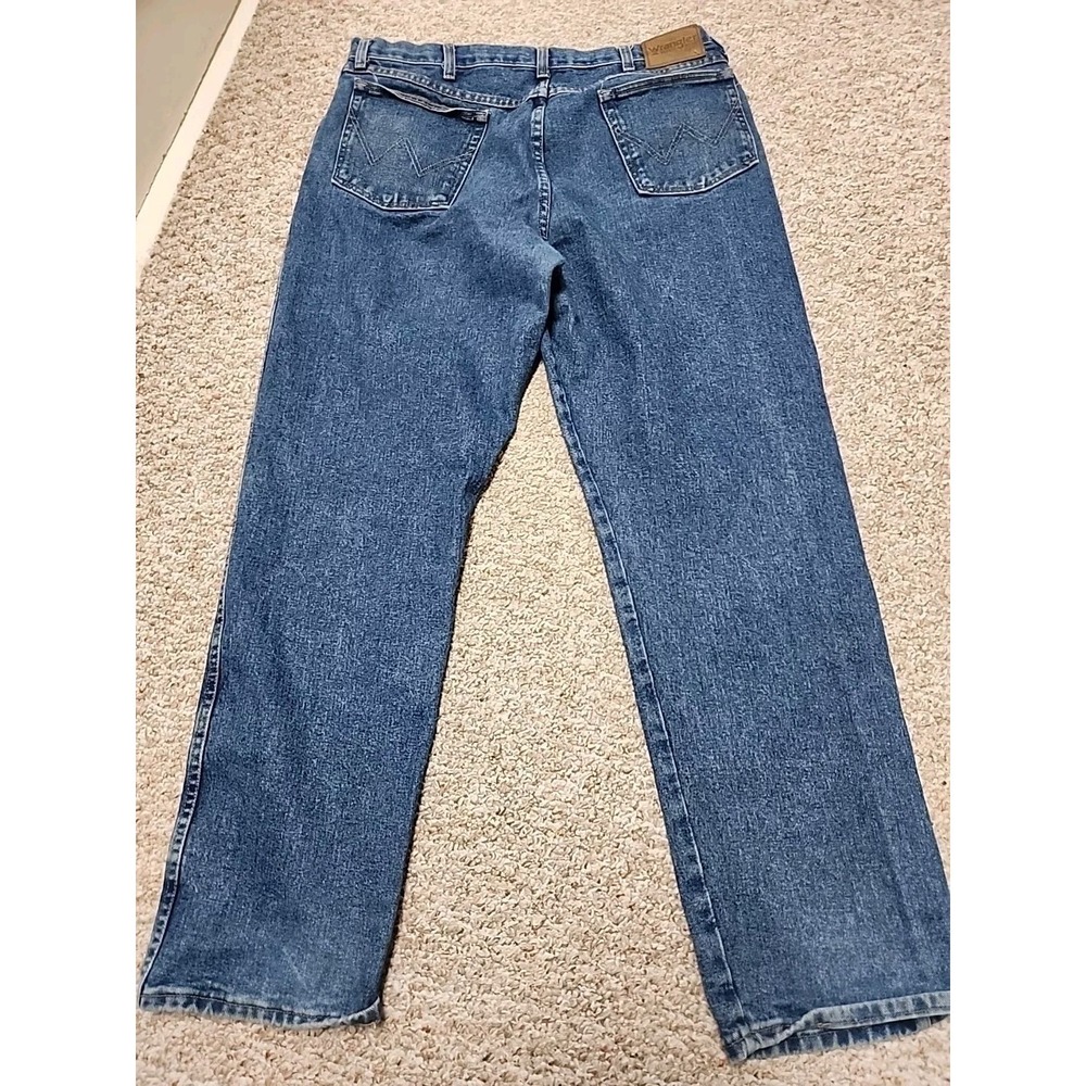 Wrangler Jeans‎ Mens 38x32  Rugged Wear 100% Cotton  35001AL 36x32 Measured